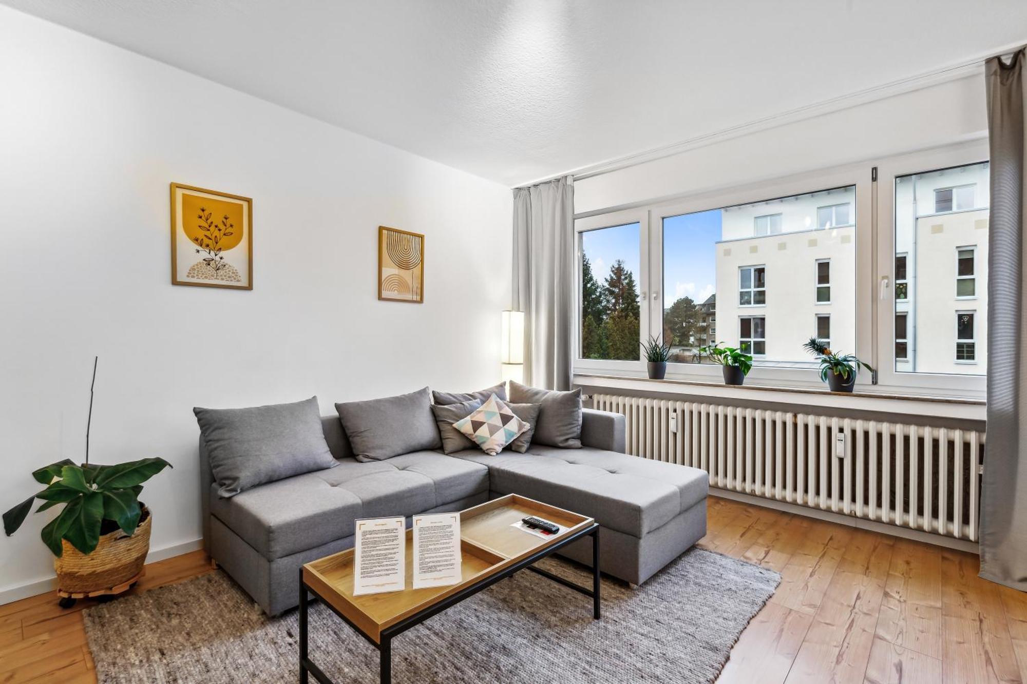 3 Zimmer, 68Qm, Parkplatz, Messe Dus, Logport, Duisport Duisburgo Esterno foto